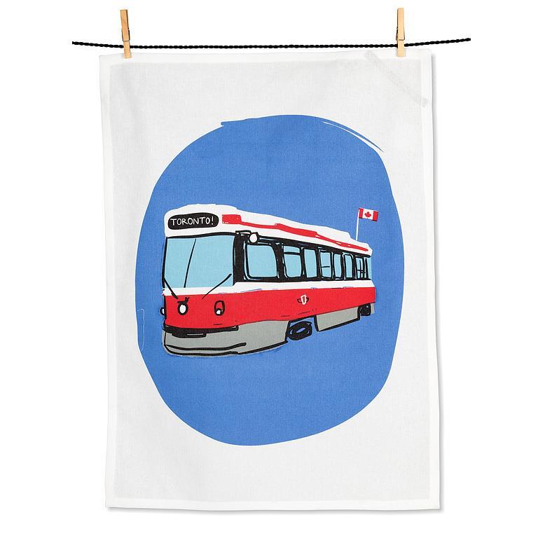 Tea Towel, Toronto Streetcar
