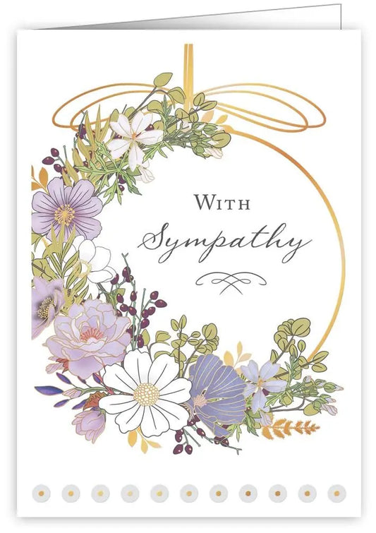 Card, Sympathy; With Sympathy