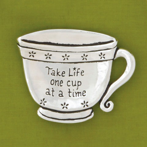 Teabag Holder / Tidy, Teacup Shape