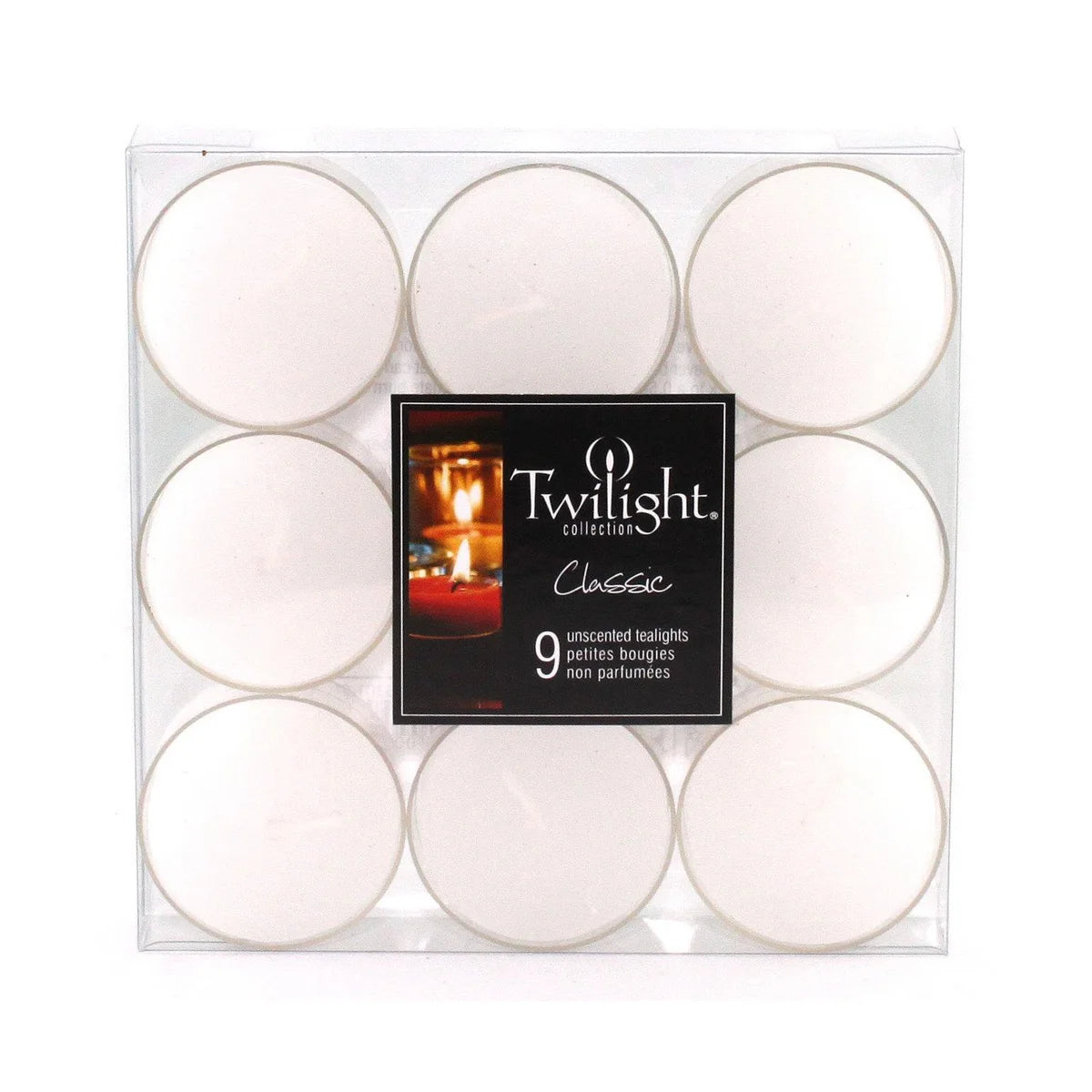 Candle, Tealights 9 pack White