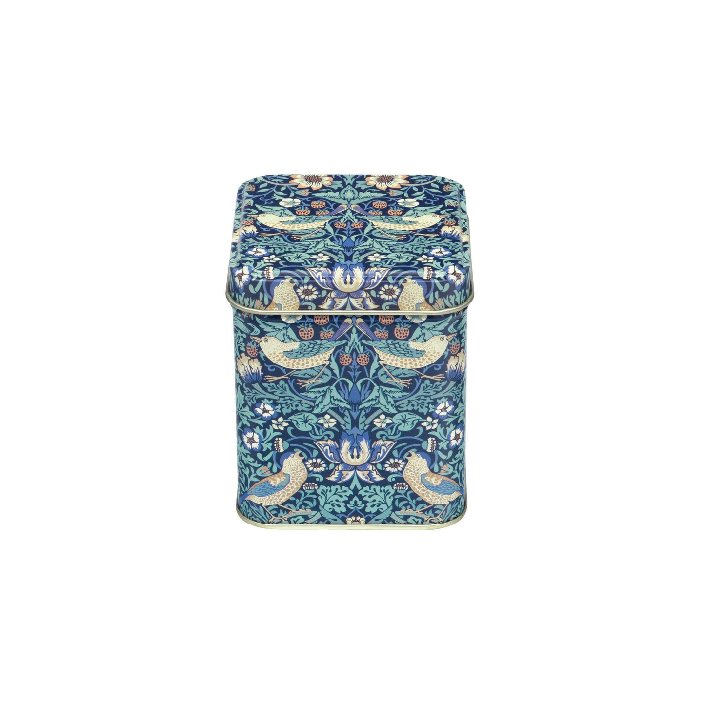 Tea Caddy, Morris Arts & Crafts Strawberry Thief