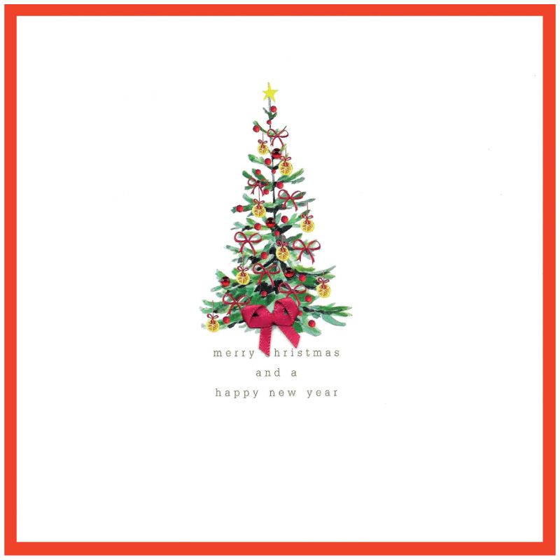 Card Christmas; Merry Christmas Tree