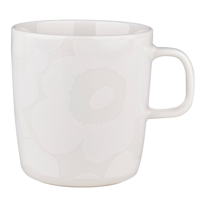 Marimekko Mug; Oiva Unikko White