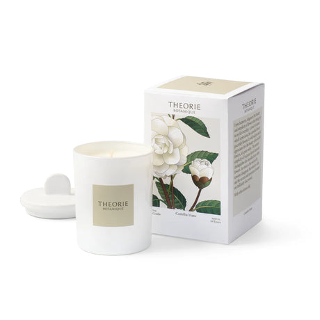 Theorie Botanique;  White Camellia Candle