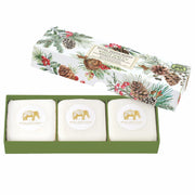 MICHEL Design White Spruce - Boxed Soap Gift Set