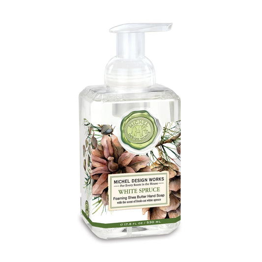 MICHEL Design White Spruce - Foaming Shea Butter Hand Soap