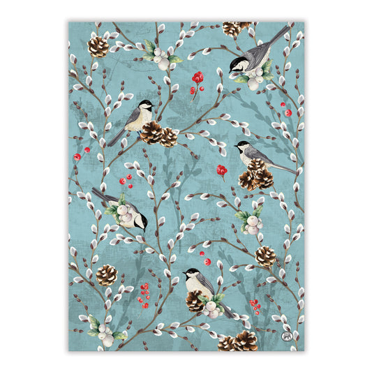 Tea Towel, Winterberry Balsam