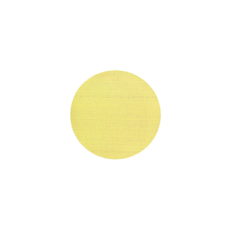 Basketweave Round Placemat Yellow