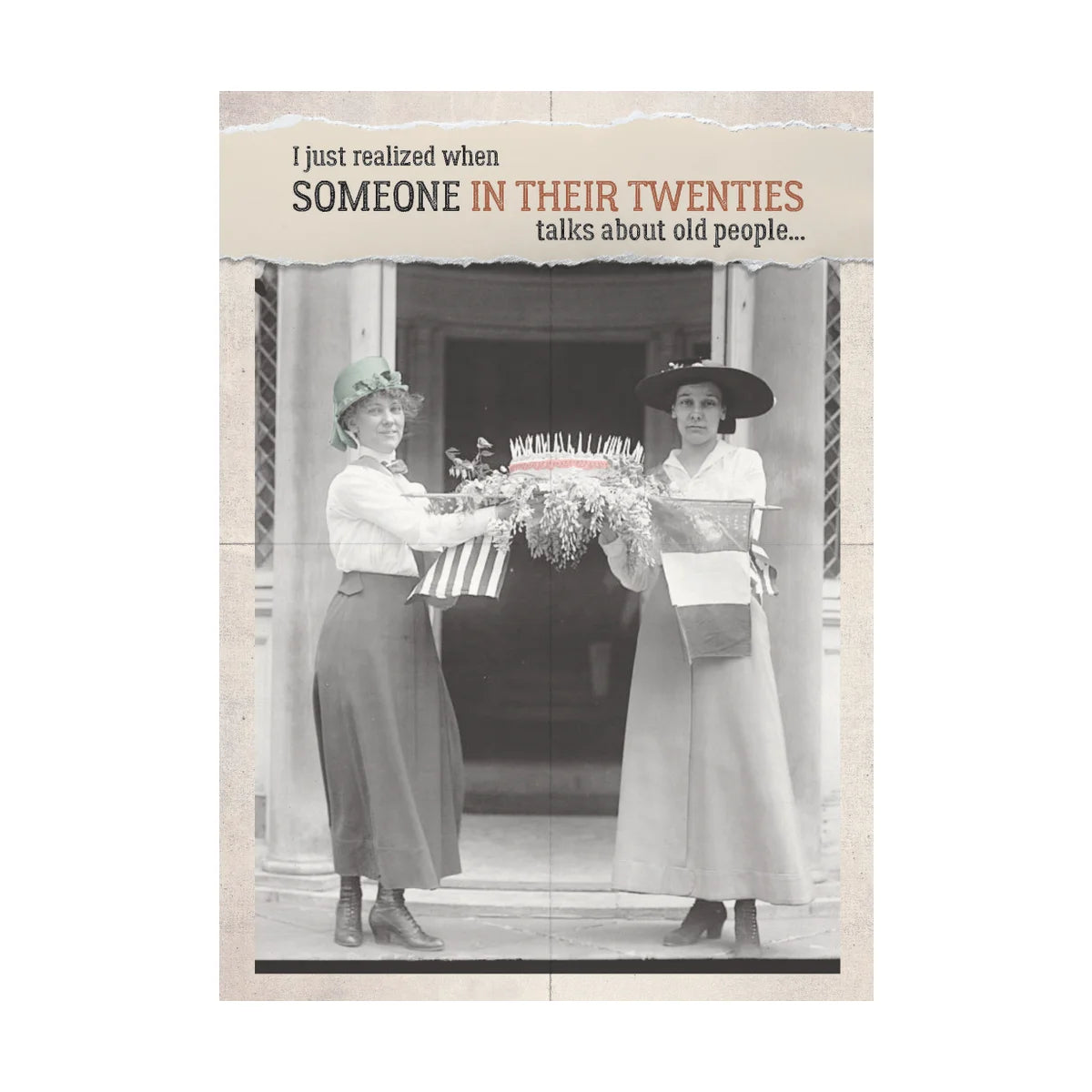 Card, Birthday; I just realized..
