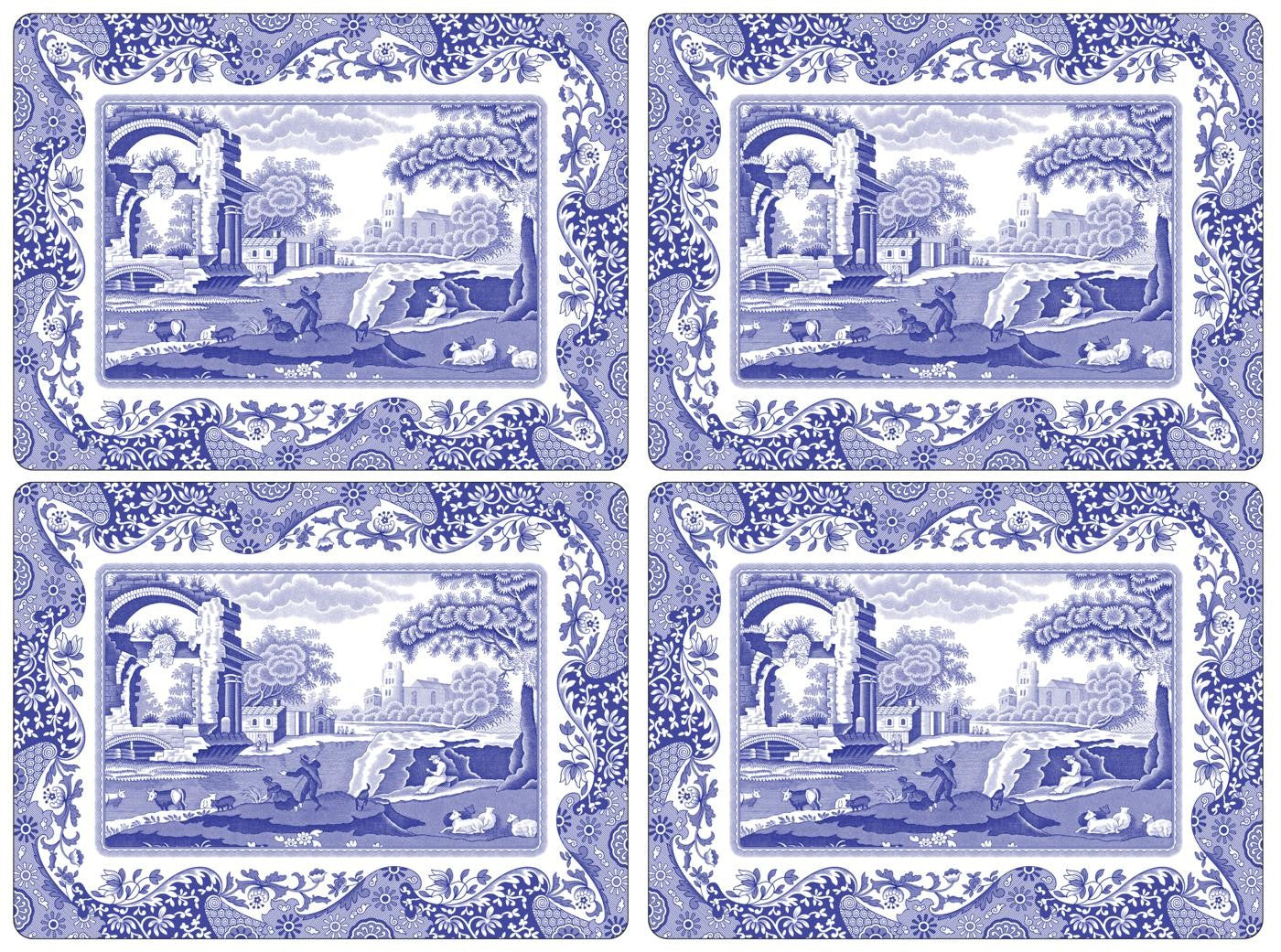 Pimpernel Blue Italian - Placemat