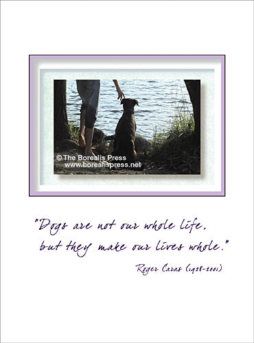 Card, Sympathy; Dog