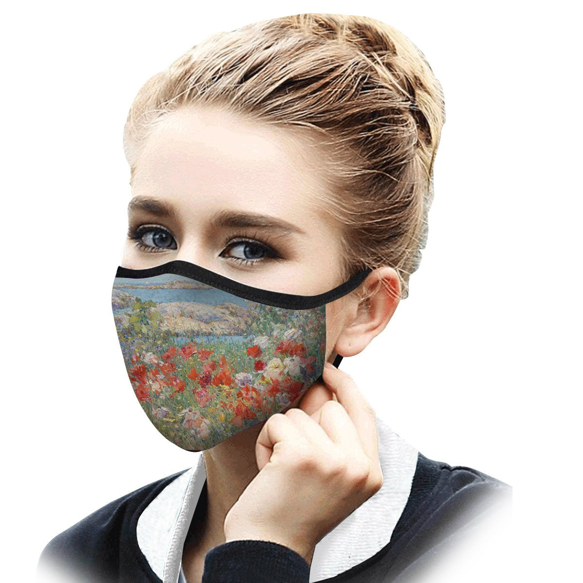 RainCaper Re-usable Face Mask; Hassam Celia's Garden