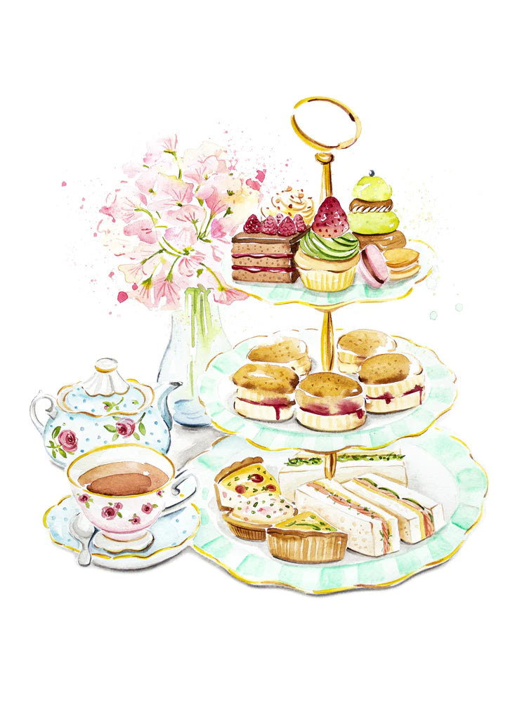 Tea Towel, High Tea