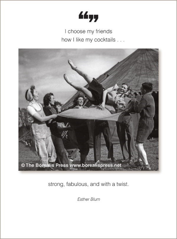 Card, All Occasion; I choose my friends..