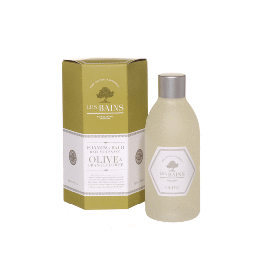 Les Bains Olive and Orange Flower Foaming Bath