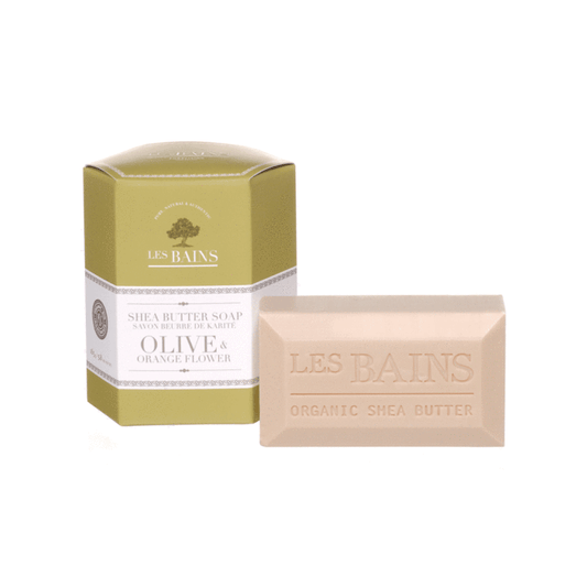Les Bains Olive and Orange Flower Bar Soap