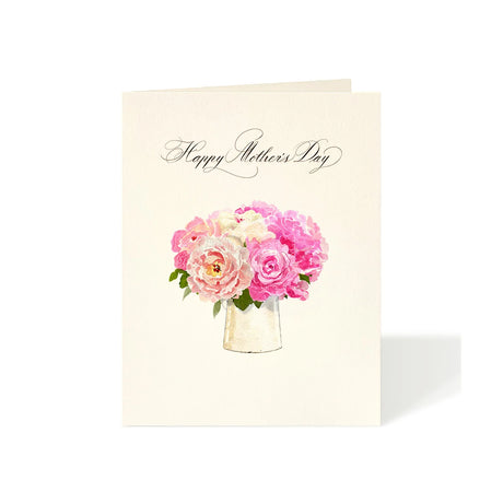 Card, Happy Mother's Day, Peonies
