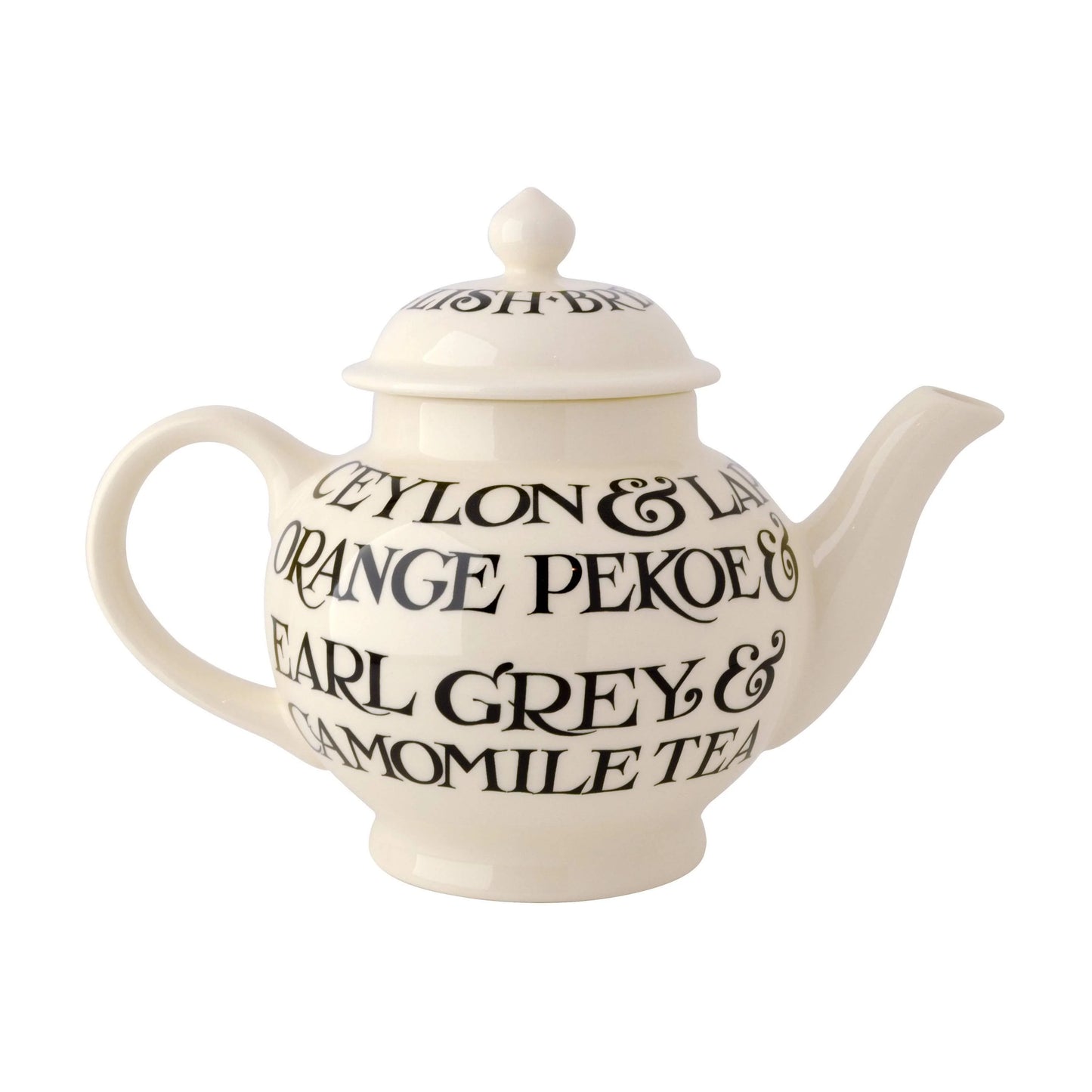 Emma Bridgewater Teapot 4 Mug - Black Toast