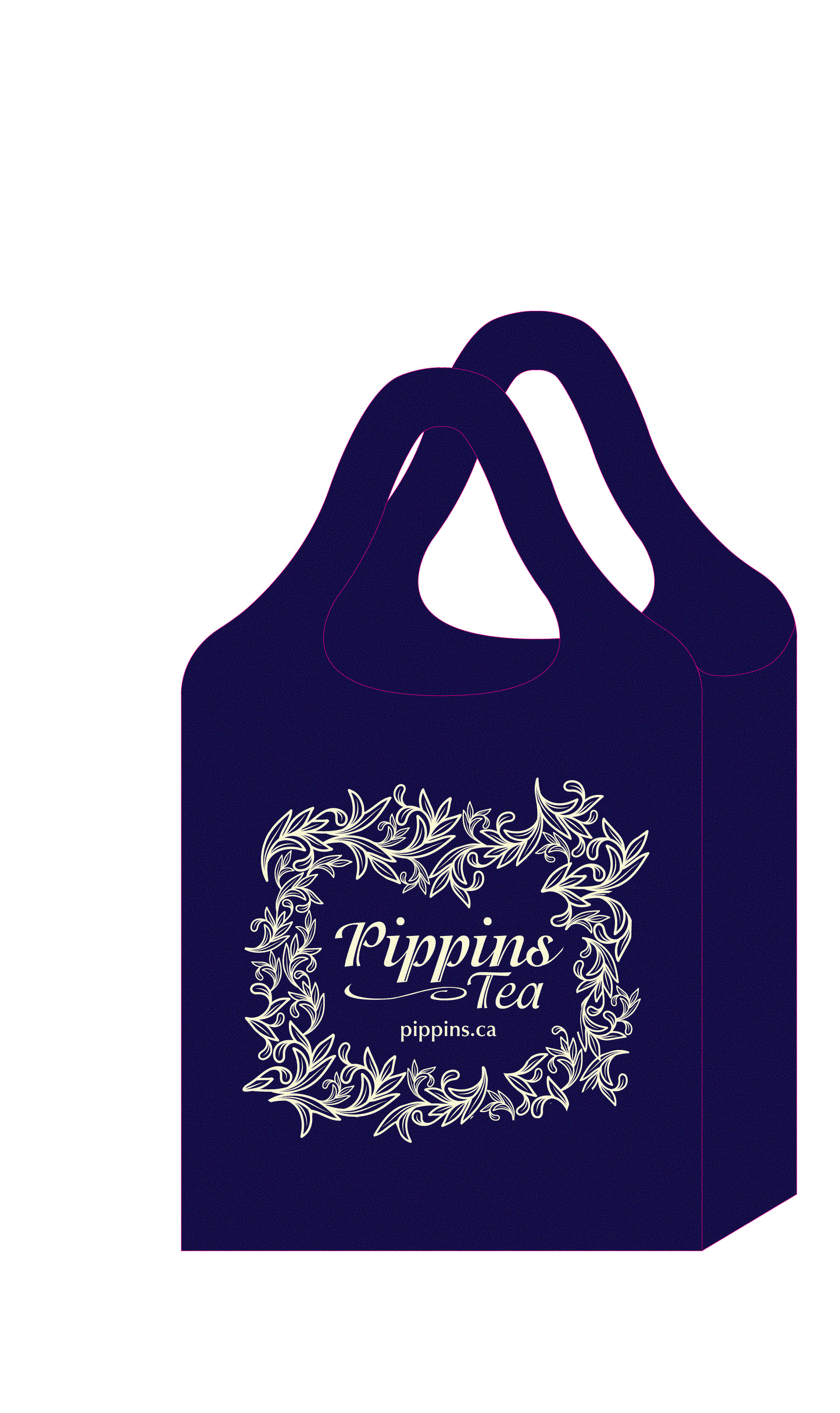 Pippins, Reusable Roll up Tote Bag
