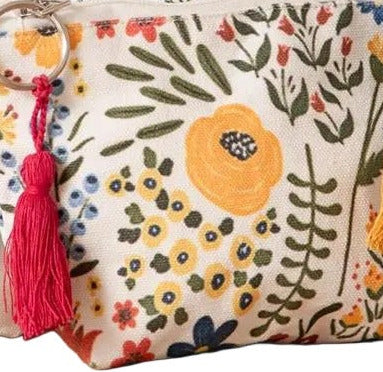 Coin Purse, Yellow Flower