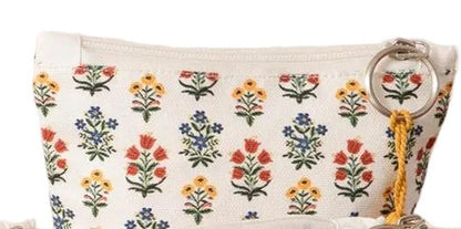 Coin Purse, Petite Flowers