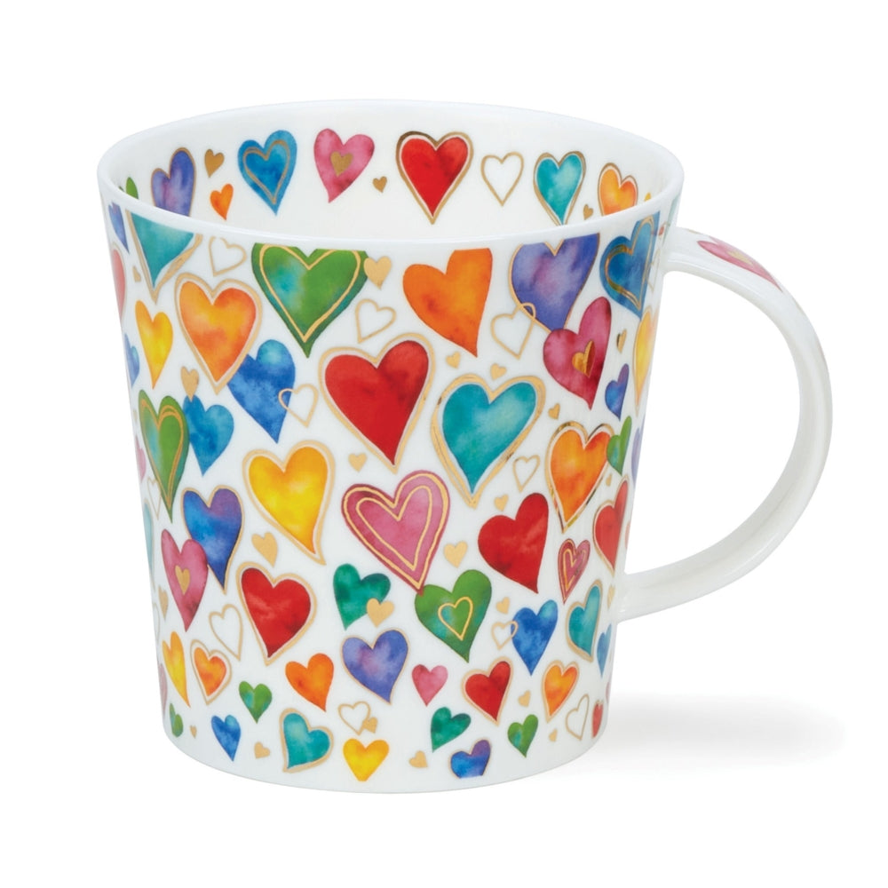 Dunoon Mug Lomond; Dazzle Hearts