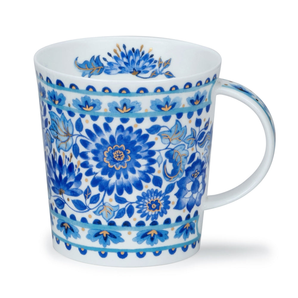 Dunoon Mug Lomond; Delft Blue Chrysanthemum