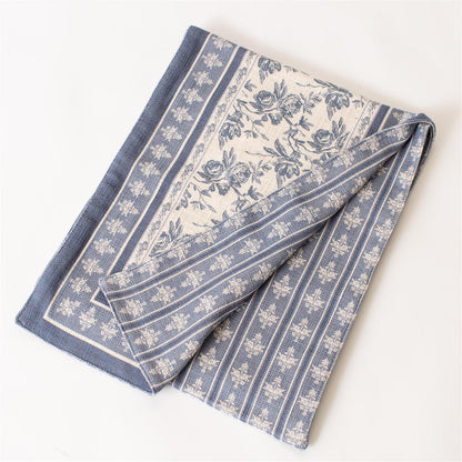 Table Runner, French Blue Floral