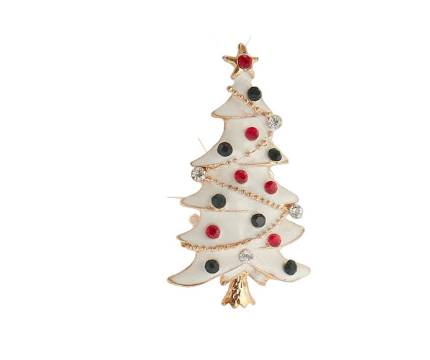 Brooch, White Tree