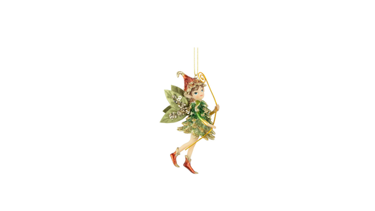 Ornament, Fairy, in tree dress
