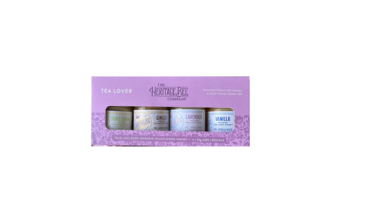 Honey, Heritage Bee,  Tea Lover Gourmet Honey Gift Set