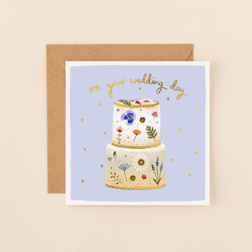 Card, Wedding,  On Your Wedding Day