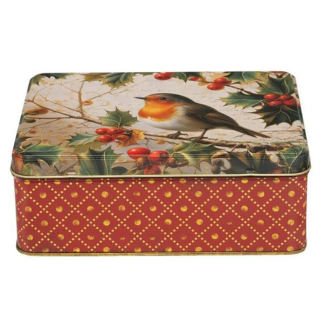Robin Rectangle Tin