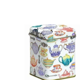 Tea Caddy Teapots Square