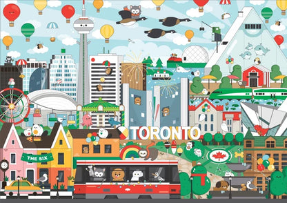 Puzzle;   Toronto in Motion