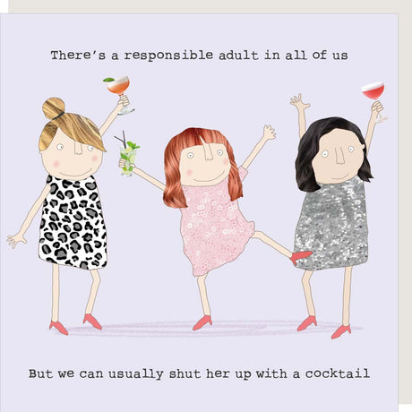 Card, All Occasion, There's a responsible adult