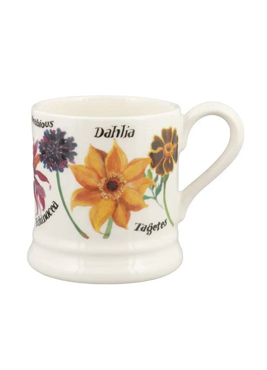 Emma Bridgewater 1/2 Pint Mug - Autumn Flowers