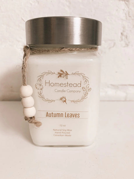 Homestead Candle; Autumn Leaves