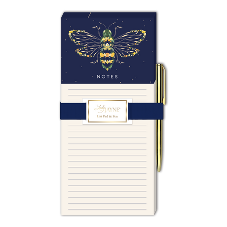 Note Pad Magnetic pad with & pen, Bee