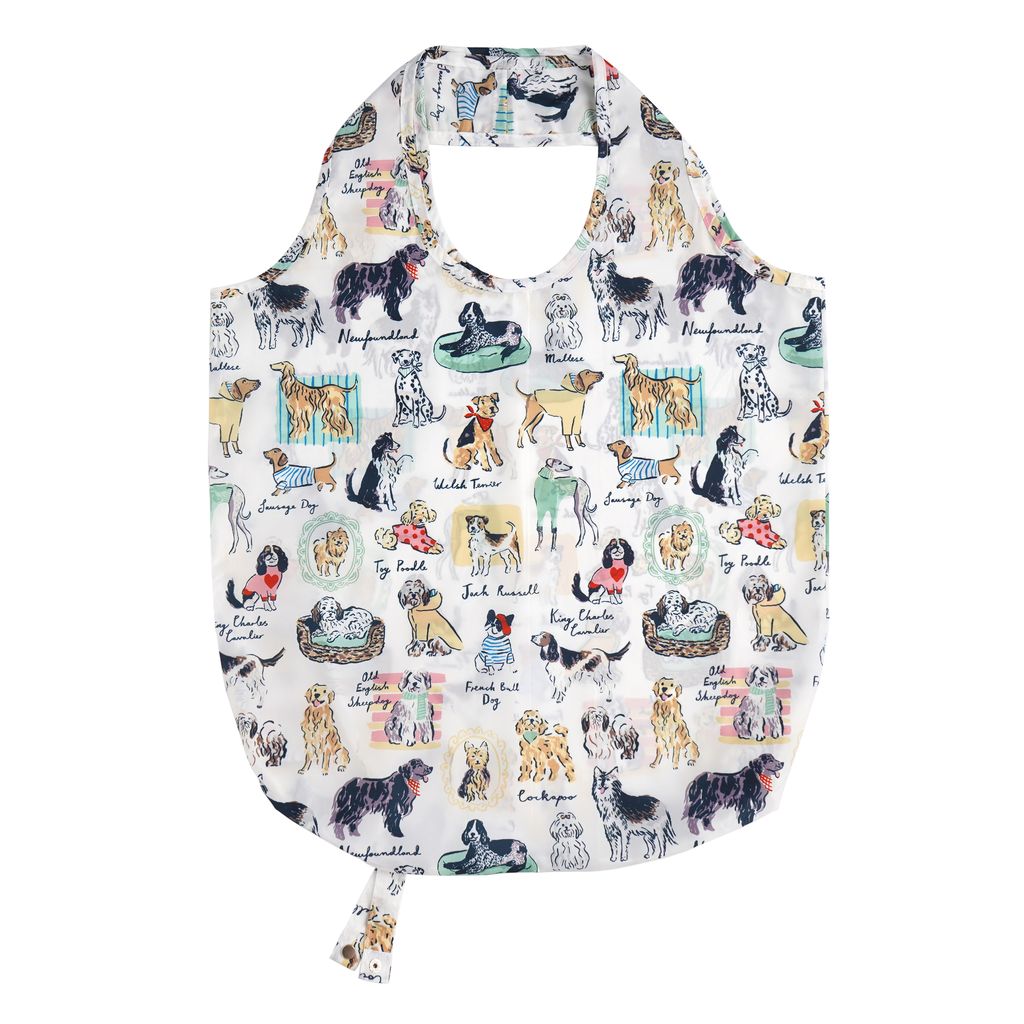 Reusable Roll up Tote Bag Ulster Weavers - Best in Show Dogs