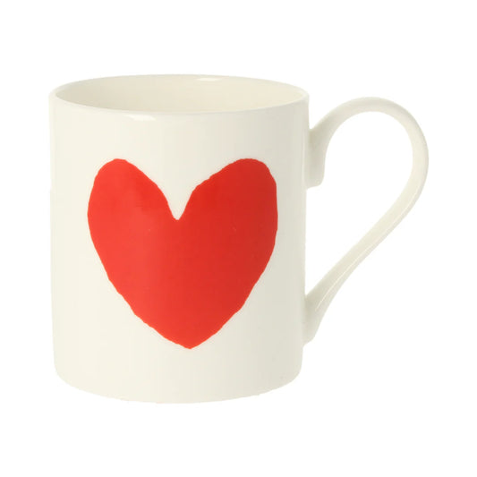 McLaggan Smith Mugs;  Big Red Heart,