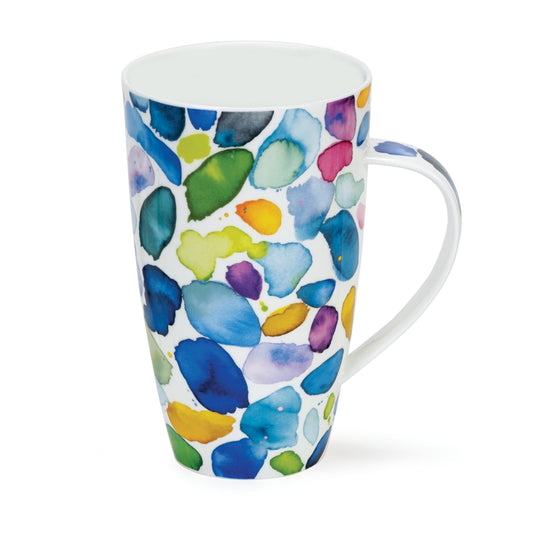 Dunoon Mug Henley; Blobs Blue