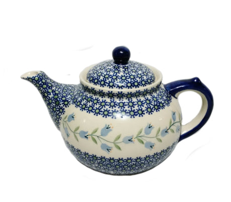 Boleslawiec Polish Pottery - Trailing Lily Afternoon Teapot