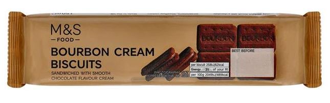 M & S Bourbon Creams 150g