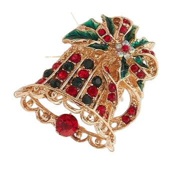 Brooch, Festive Bell