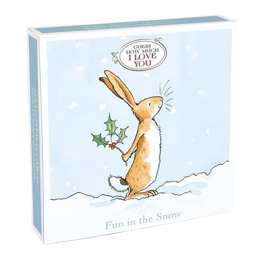 Box Card Christmas; Fun in the Snow