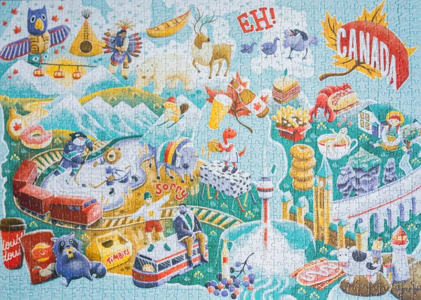Puzzle;   Canada Eh!