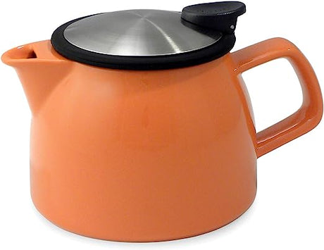 For Life Bell Teapot with infuser and lid CARROT 26 oz
