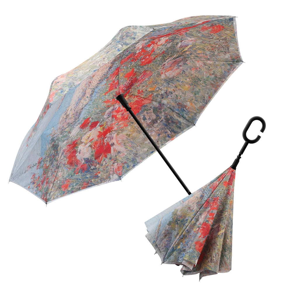 RainCaper Reverse Opening Umbrella,  Hassam Celia's Garden