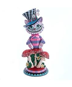 Alice in Wonderland ;  Cheshire Cat Nutcracker